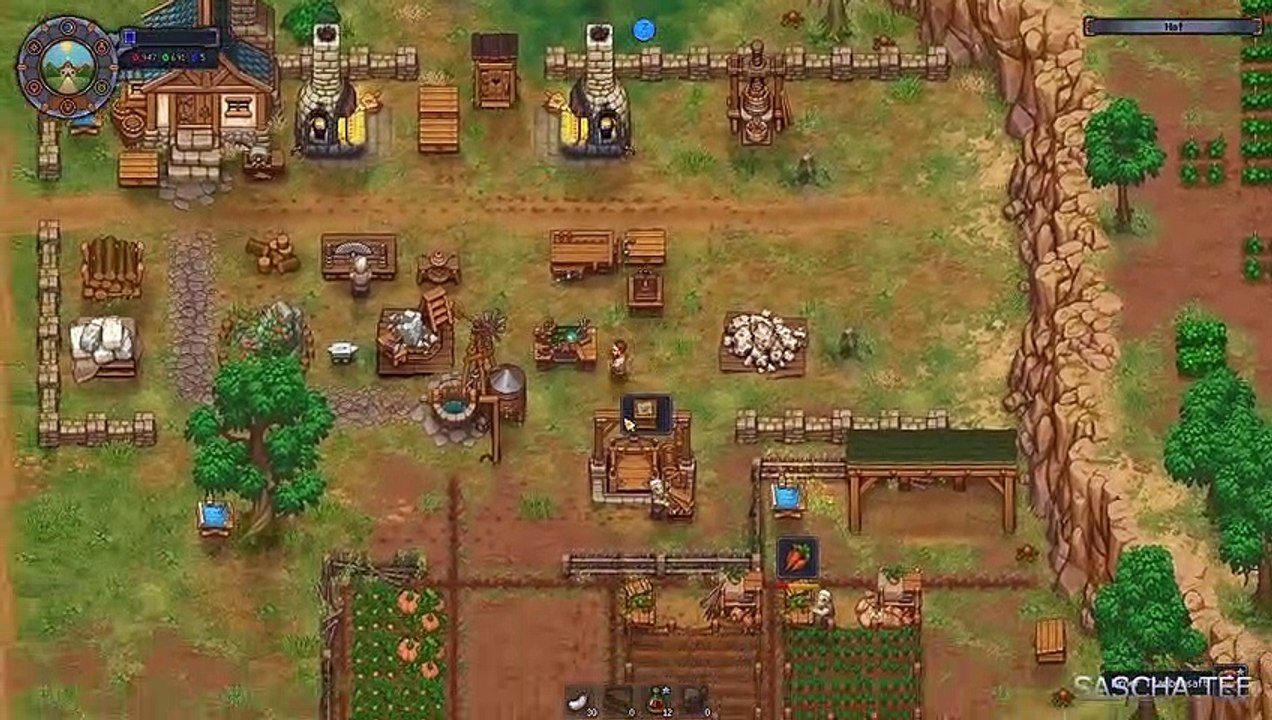 Die Gabel vom Müll. Graveyard Keeper #84 (Part 1)