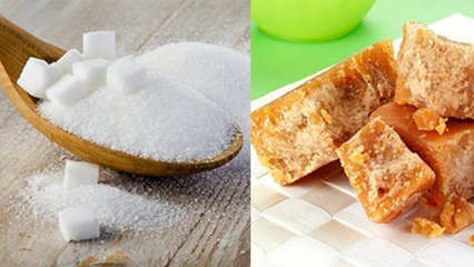 Sugar vs Jaggery | Weight Loss के लिए क्या है ज्यादा फायदेमंद | Boldsky *health