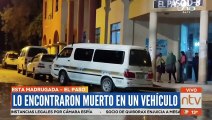 Encontraron a una persona muerta dentro de un vehículo en El Paso