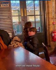 Girls reaction to surprise puppy is everything !!