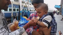Shreya Chips Eating With Full of Craze Shreya Chips Eating With Full of Craze I Shreya Fighting With Her Father For Chips