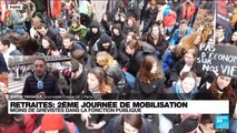 Réforme des retraites : une seconde journée de mobilisation très suivie à Paris