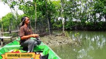 Mancing di atas gubuk yang roboh mantap