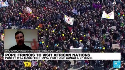 Pope in DR Congo: Challenges 'enormous' given 'long-standing conflict' in east