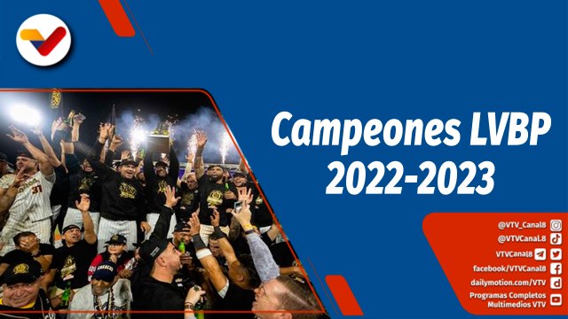 Deportes VTV | Leones del Caracas se coronan en la LVBP tras dramático encuentro