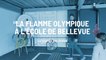 La flamme olympique à l’école de Bellevue de Polisot