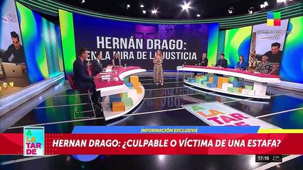 La denuncia contra Hernán Drago.