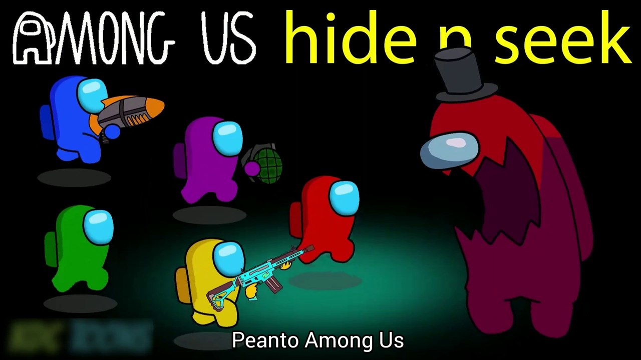 Among Us- Hide N Seek Mode - 어몽어스 VS 좀비 애니메이션 - Among Us Animation