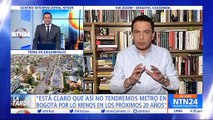 Dura advertencia del Gobierno Petro a la alcaldesa Claudia López sobre modificaciones para que el metro sea subterráneo