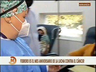 Miranda| Realizan actividades por el día de la lucha contra el cáncer en el Complejo Domingo Luciani