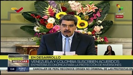 El pdte. Nicolás Maduro recalca el valor inédito de los acuerdos económicos firmados