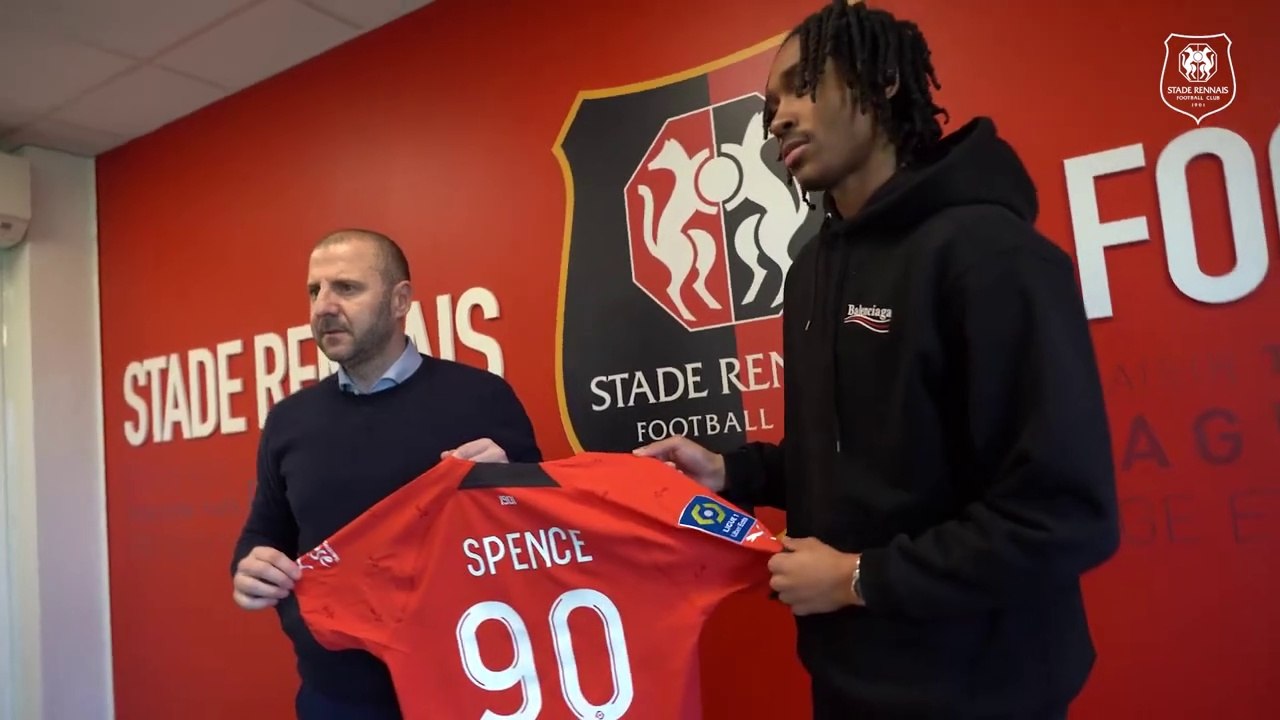 Les premiers mots de Djed Spence, nouveau défenseur Rouge et Noir !