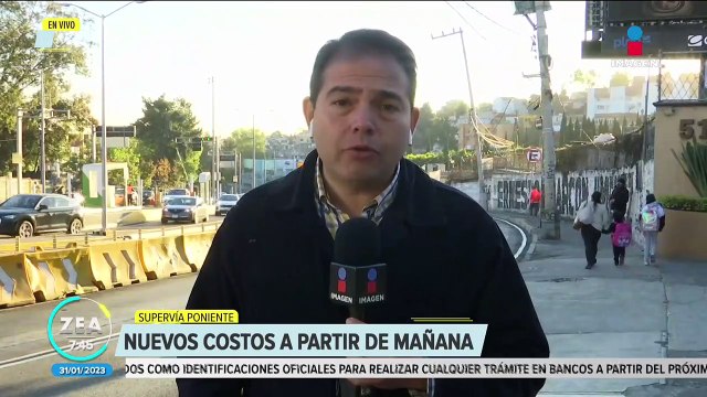 Supervía Poniente: Estos serán los nuevos costos a partir de mañana