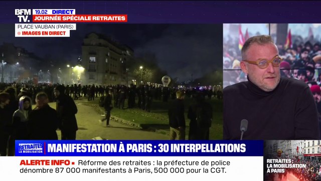Erik Meyer, secrétaire fédéral Sud Rail: Il y a un changement de doctrine dans le maintien de l'ordre, il n'y a eu aucune agressivité des forces de l'ordre
