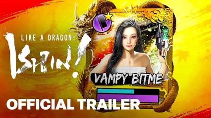 Like a Dragon: Ishin! | Vampy Bitme Special Guest Trooper Card Trailer