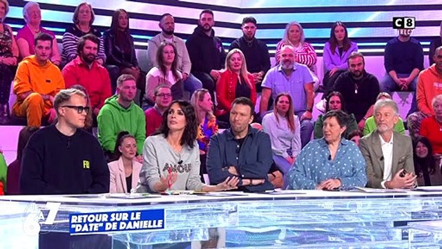 L'avis très tranché de Kelly Vedovelli sur le prétendant de Danielle Moreau dans TPMP le lundi 30 janvier 2023 sur C8