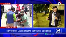Protestas en Lima: así se desarrollaron las manifestaciones en contra del Gobierno