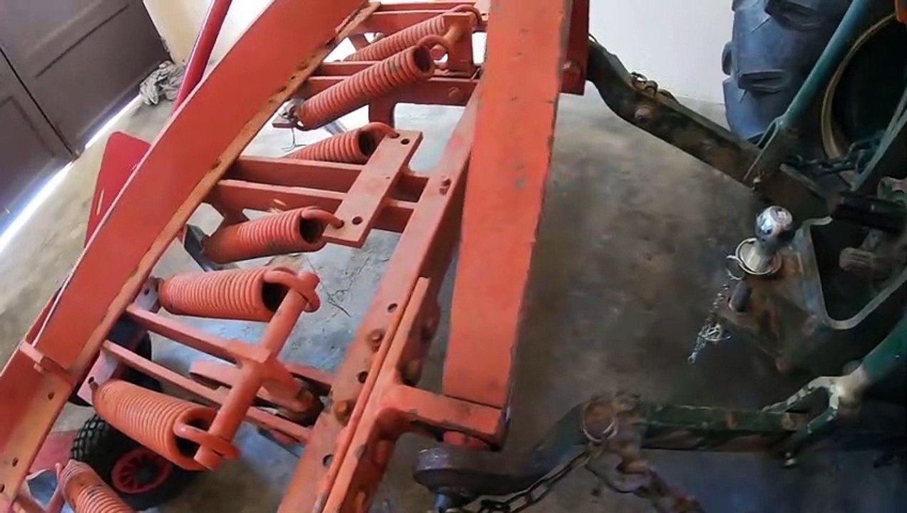 Goldoni 933 RS DT Tractor | Put Depth Control Wheels on the JAR Ripper