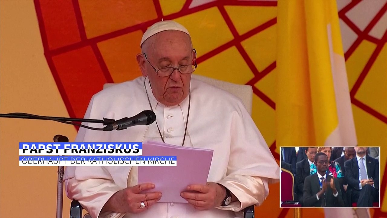 Papst verurteilt 'wirtschaftlichen Kolonialismus' in Afrika