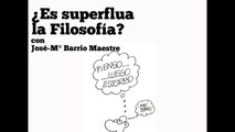 Conferencia de don José Mª Barrio acerca de la importancia de la filosofía 1/3