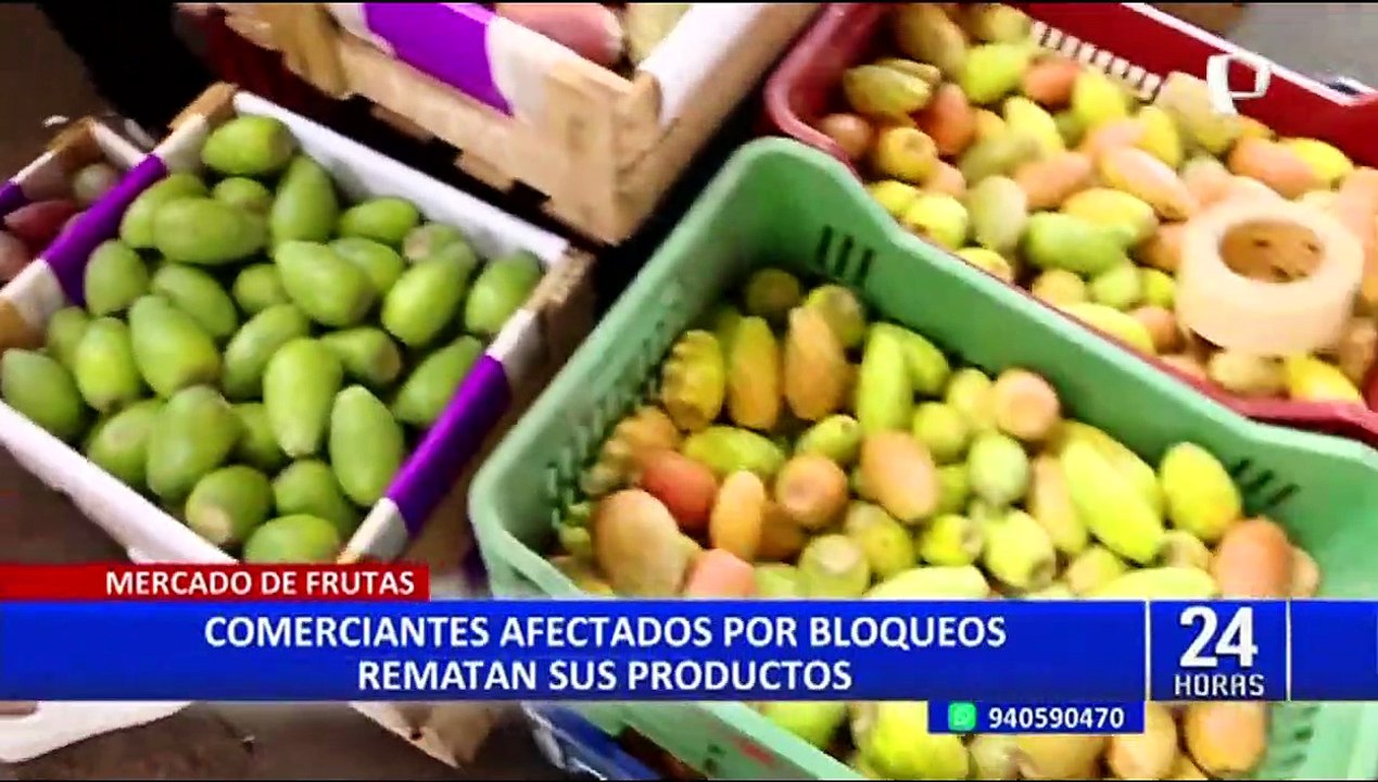 ¡De la escasez al remate! Comerciantes de mercados mayoristas afectados por bloqueos