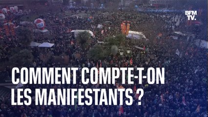 Comment compte-t-on les manifestants ?