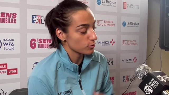 WTA - Open 6e Sens - Lyon 2023 - Caroline Garcia : Il fait du mal ce huitième de finale à l'Open d'Australie