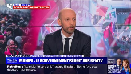 Stanislas Guerini: "La réforme des retraites réclame des efforts aux Français"