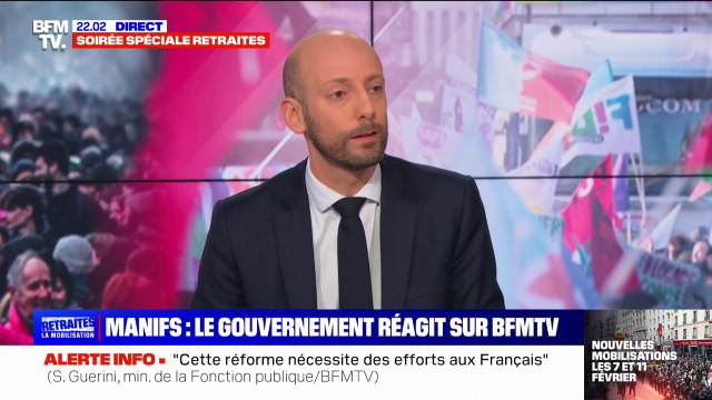 Stanislas Guerini sur la réforme des retraites: Le texte a déjà bougé