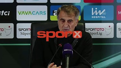 Şenol Güneş: "Aboubakar'da sakatlık yok"