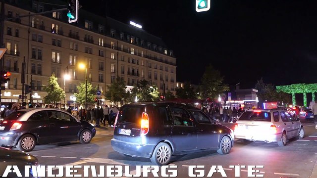 With Michael The GlitterKing around Berlin Brandenburg Gate. Part 2