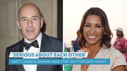 Matt Lauer and Shamin Abas Are 'Serious About Each Other' as Couple Steps Out for Rare Date Night: Source