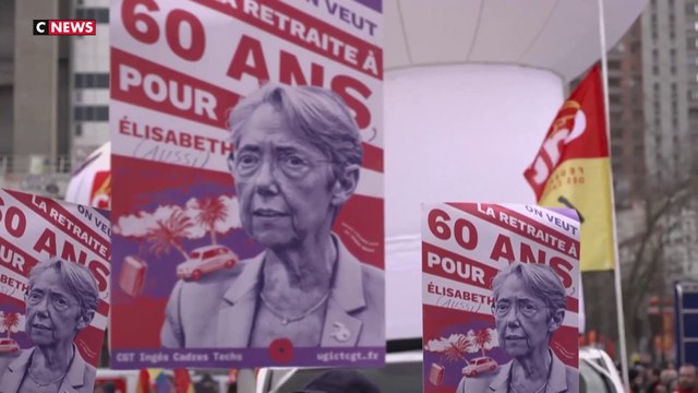 Les Français mobilisés dans les rues contre la réforme des retraites