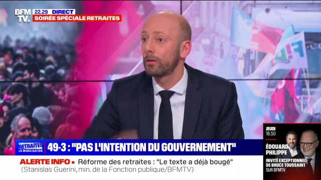 Stanislas Guerini: On va maintenir le cap de cette politique-là