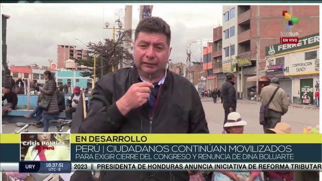 Perú: 27 días de huelga indefinida como parte de las protestas contra Dina Boluarte