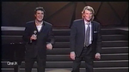 Johnny Hallyday et Julien Clerc "Mirador" 1990