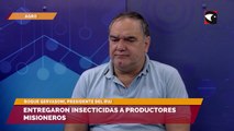 Entregaron insecticidas a productores misioneros