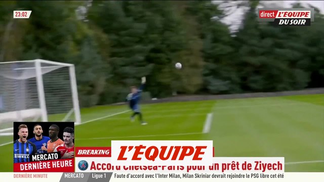 Ziyech prêté au PSG par Chelsea sans option d'achat - Foot - Transferts - PSG