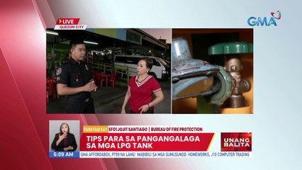 Tips para sa pangangalaga sa mga LPG tank | UB