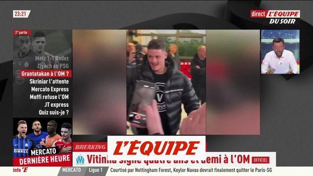 L'OM officialise l'arrivée de Vitinha - Foot - Transferts - OM