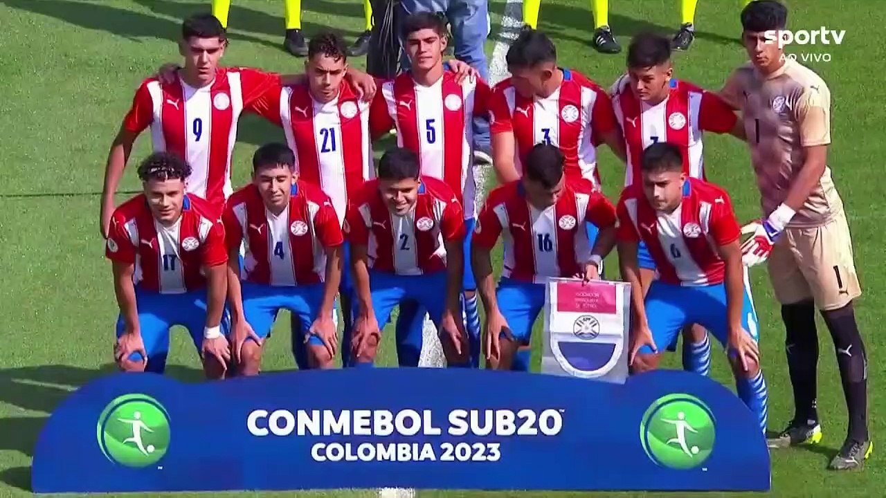 CAMPEONATO SUDAMERICANO SUB-20 COLOMBIA 2023 - Paraguay (1-1) Venezuela - HEXAGONAL FINAL - FECHA 1 - PRIMER TIEMPO