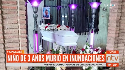 Niño de 3 años muriò en inundaciones.