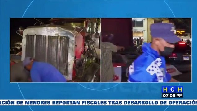 Cabezal estuvo a punto de provocar una tragedia en el bulevar Suyapa de la capital