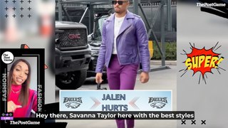 Jalen Hurts, Brandon Graham, JuJu Smith-Schuster: NFL Conference Championship Fashion Winners