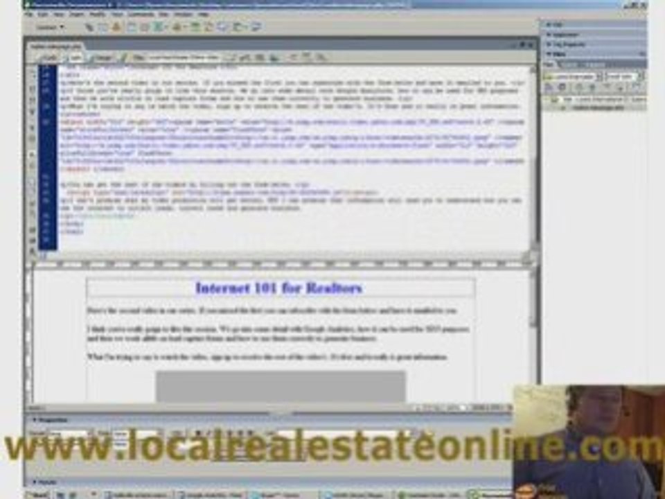http://www.localrealestateonline.com Google Analytics Lesson