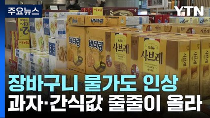 안 오르는 게 없네...과자도 아이스크림도 가격 인상 / YTN
