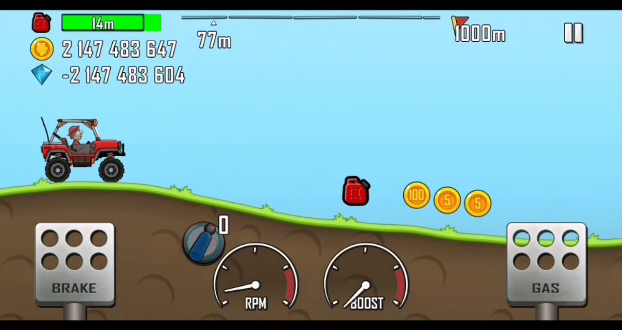 Hill climb racing