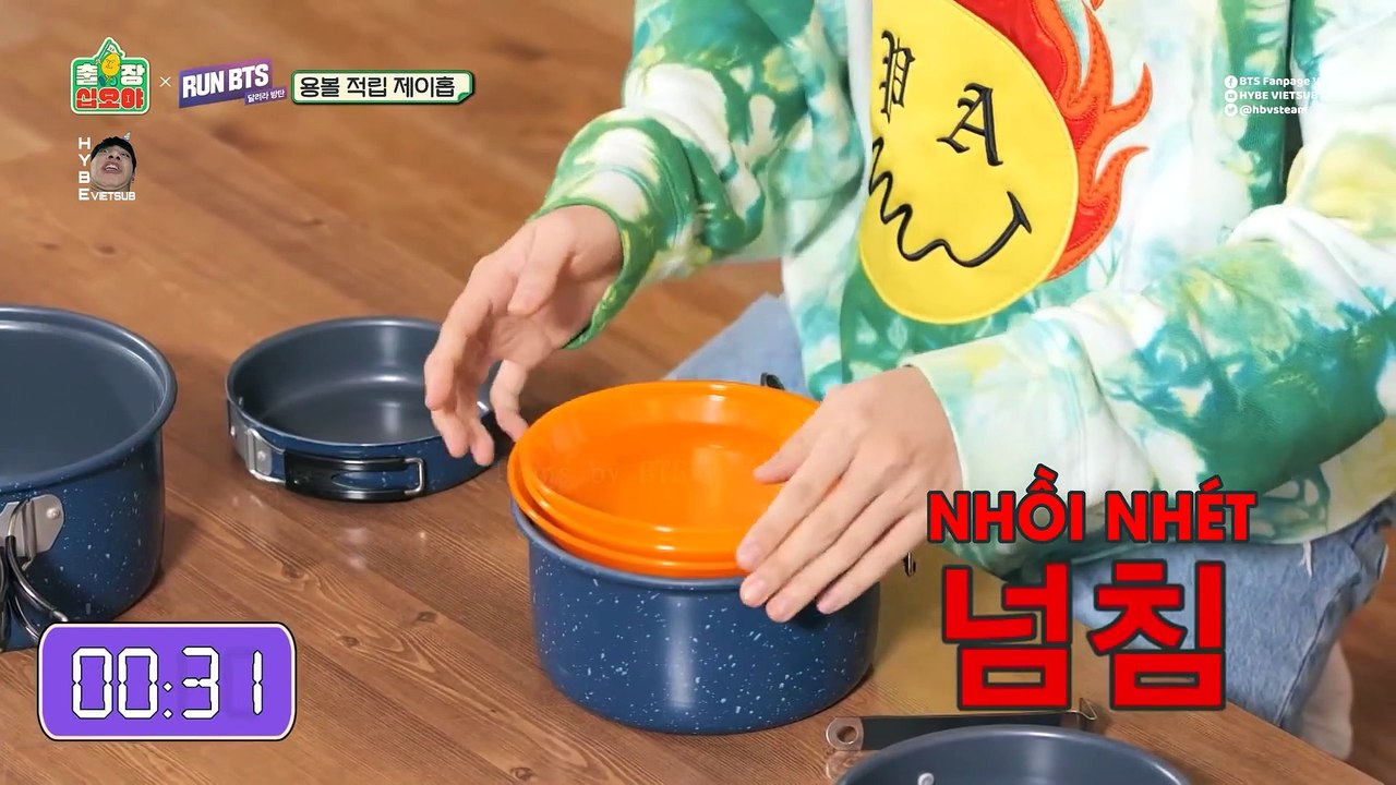 [VIETSUB][RUN BTS X THE GAME CATERES] Ep 4-3: Nhiệm vụ cuối cùng, BTS quẩy banh nóc