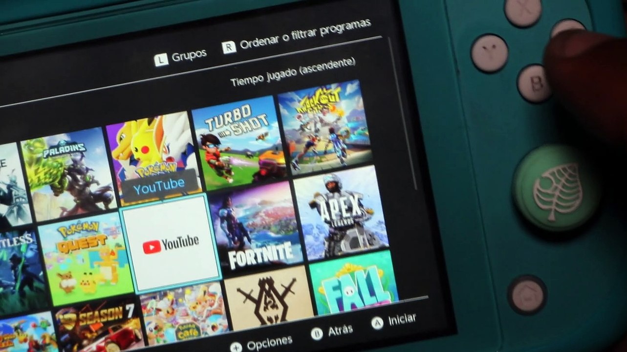YOUTUBE EN CONSOLAS