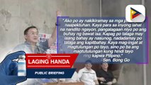 Sen. Bong Go, personal na namahagi ng tulong sa mga nasunugan kahapon sa Quiapo, Manila